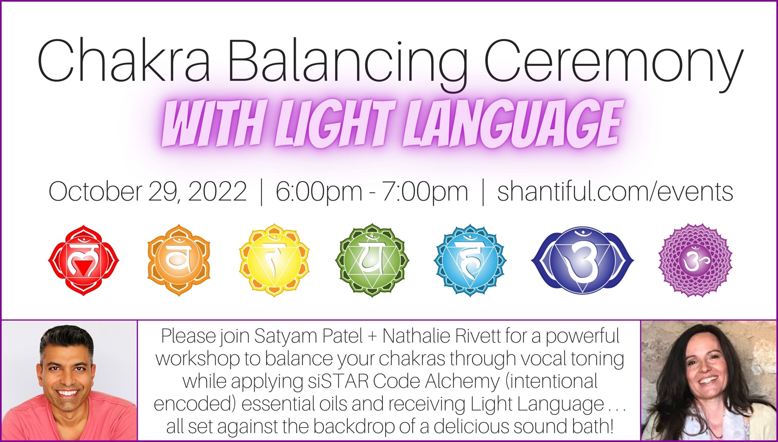 Chakra Balancing Ceremony with Light Language